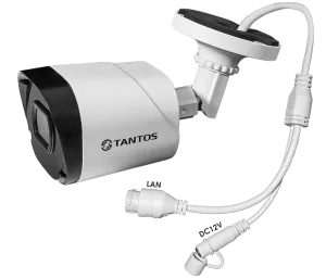 IP видеокамера уличная цилиндрическая Tantos TSi-Peco25F IP видеокамера уличная цилиндрическая Tantos TSi-Peco25F