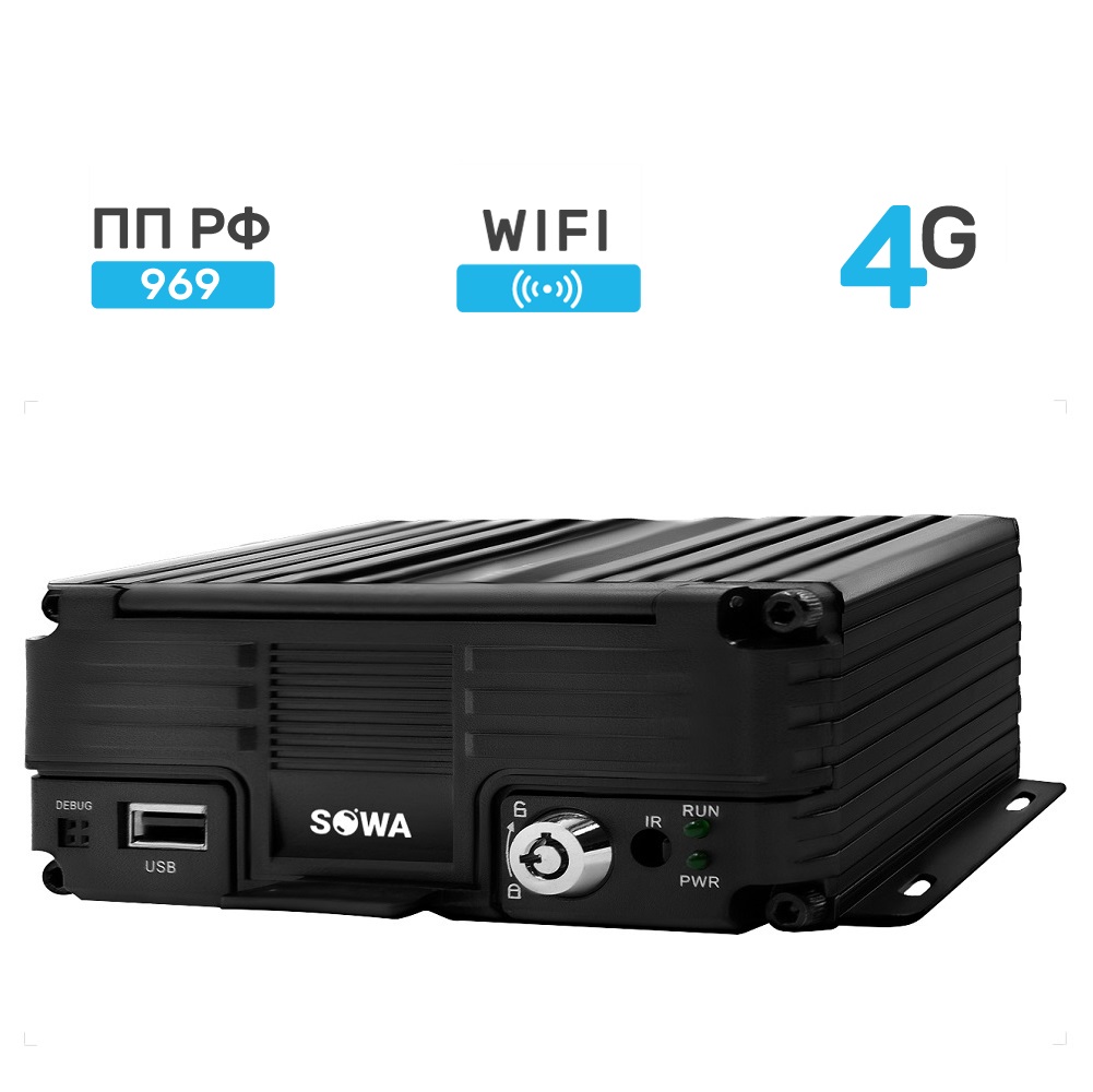 Видеорегистратор Sowa MVR 204GW4GL