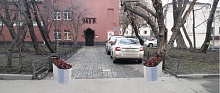 Автоматические противотаранные ЦЕНТУРИОН клумбы